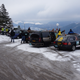 15 minutes after the jam cleared we found this lot with a view. The first of many during this trip. 12:00